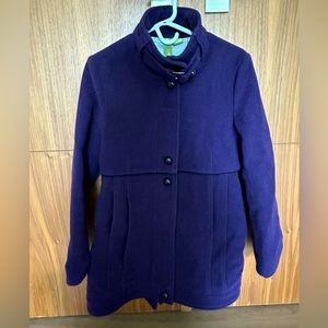Women’s Purple Jacket - missing a button - size Large.  Soia & Kyo